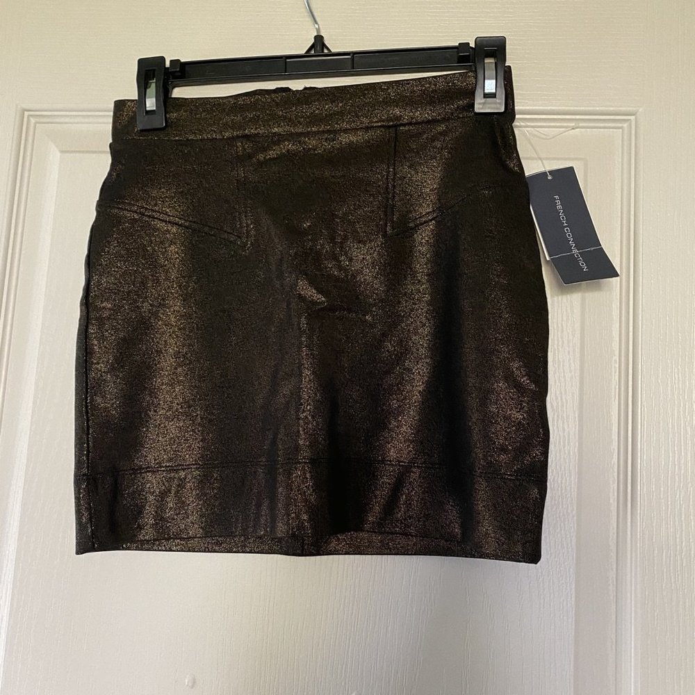 NWT French Connection Black Skirt Size 4